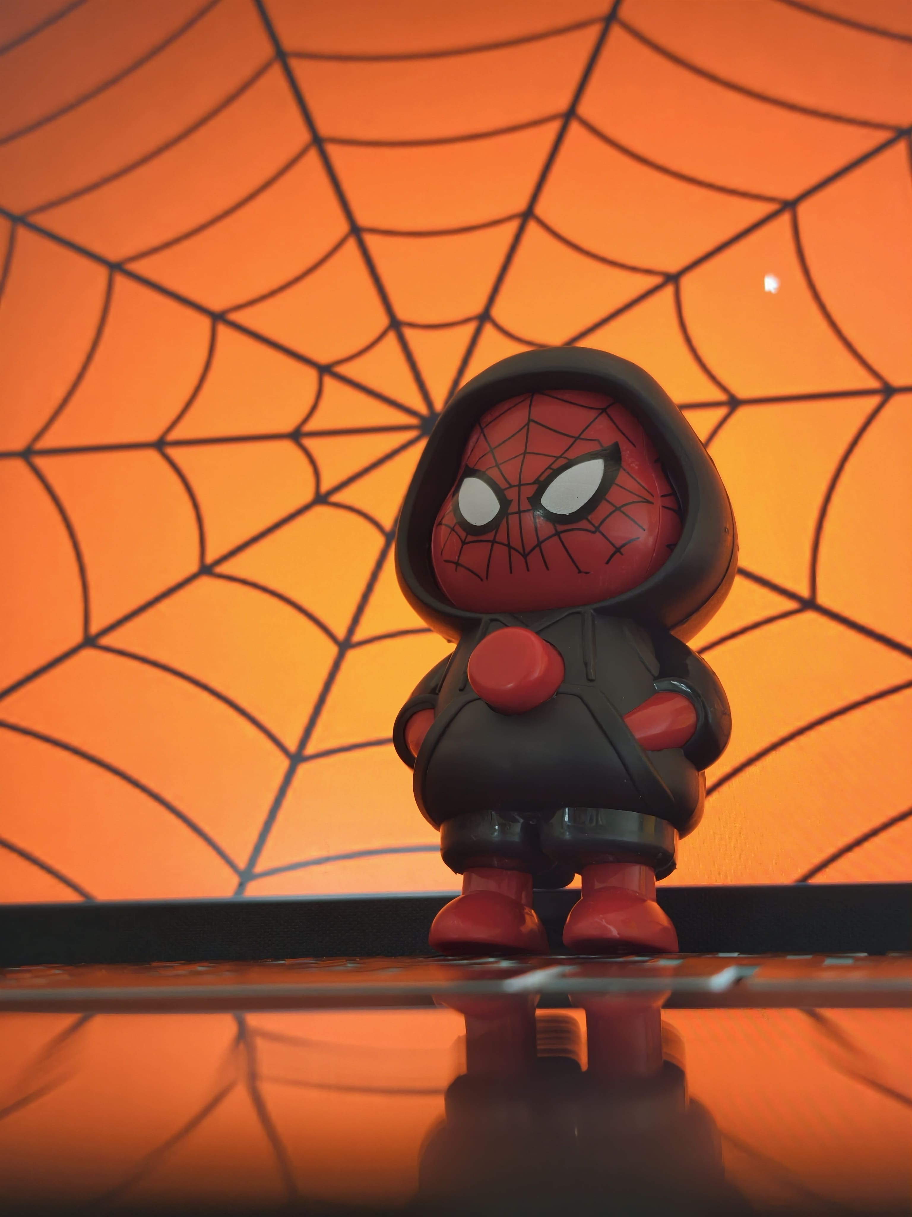 Spider-Man Inspired Face-Changing Toy Keychain
