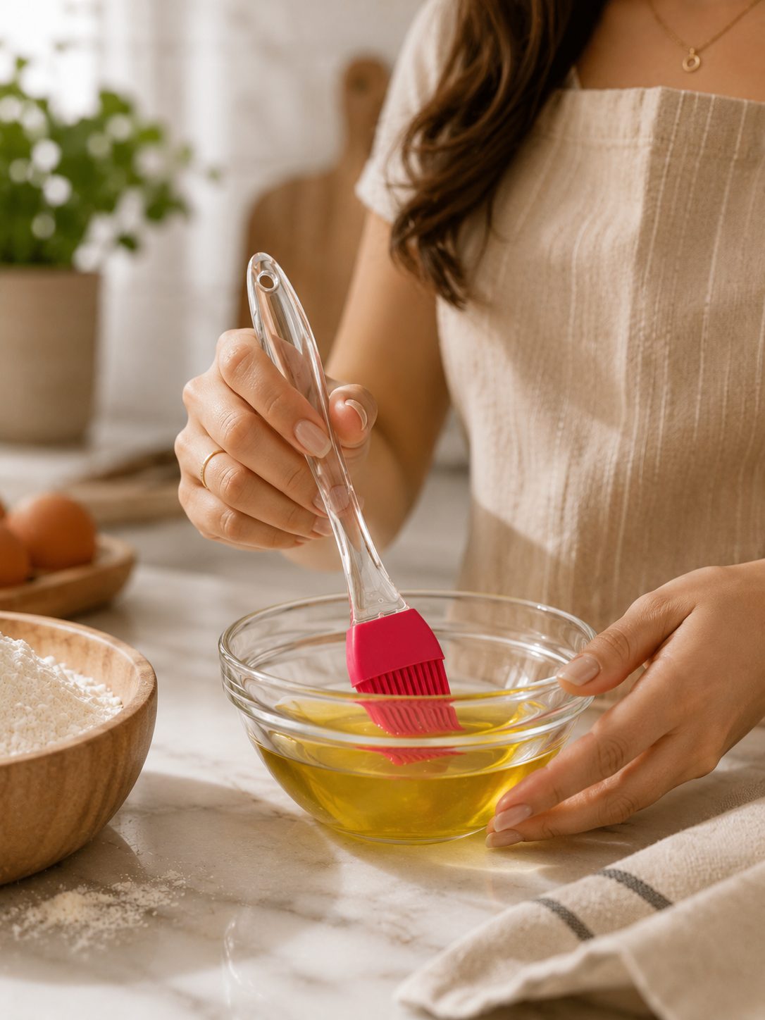 Silicone Pastry Brush for Baking and Cooking
