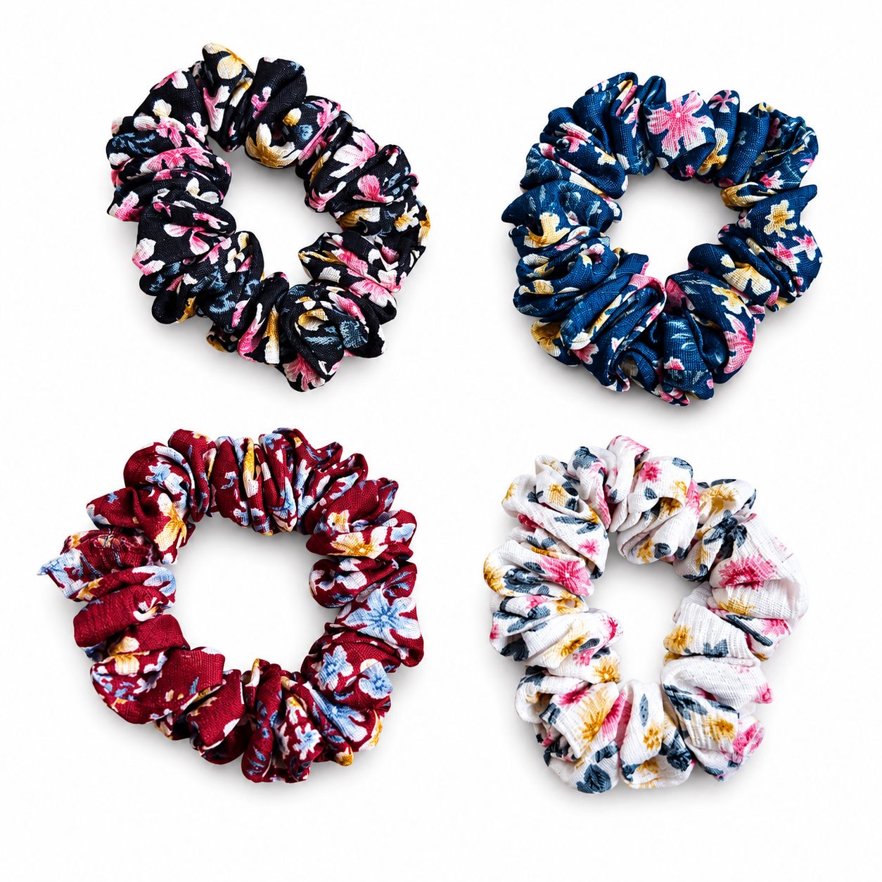 Scrunchie combo 4 Nos