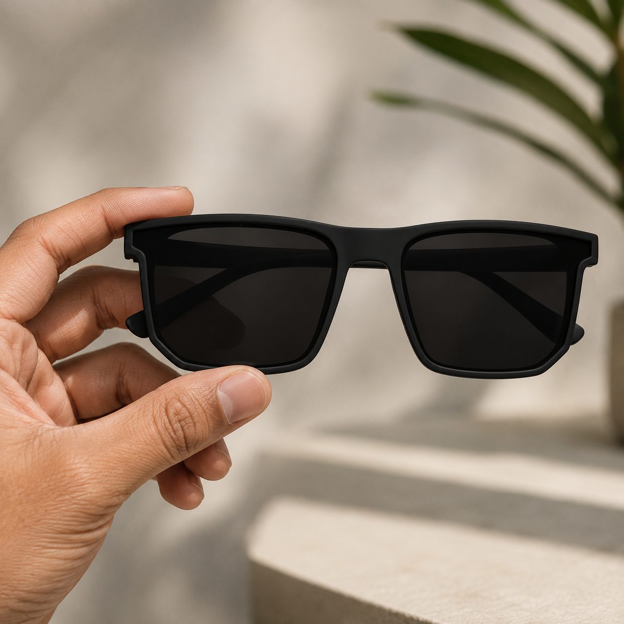 Square Mirror Sunglasses for Men and Women