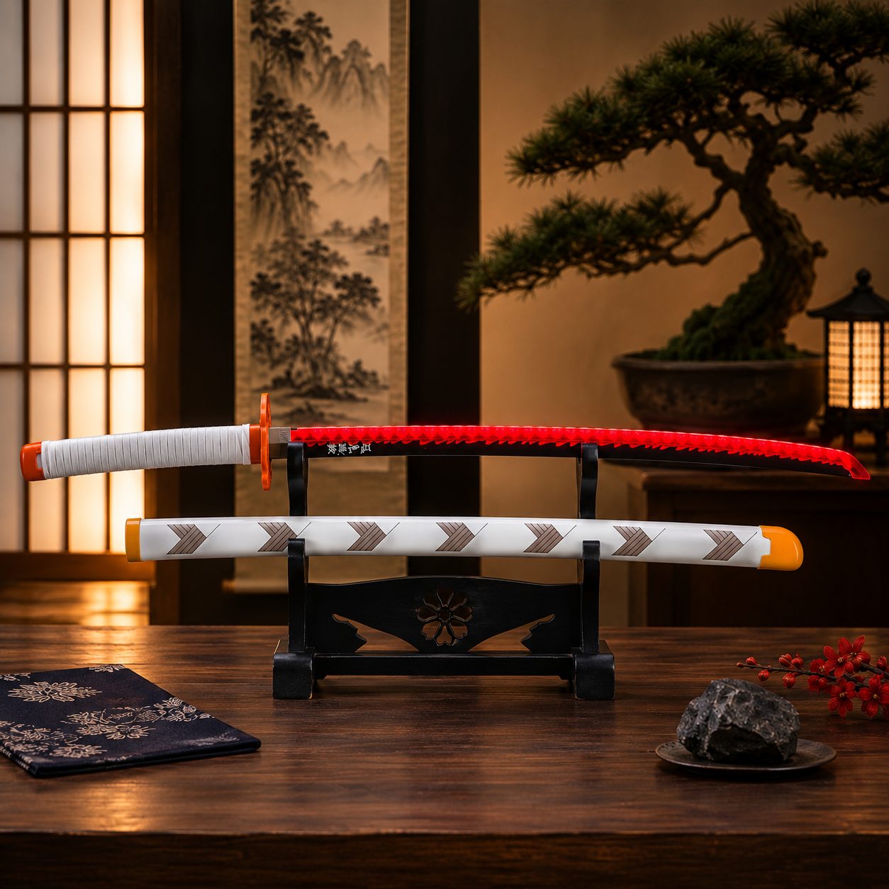 Demon Slayer: Rengoku Nichirin LED Katana 104cm