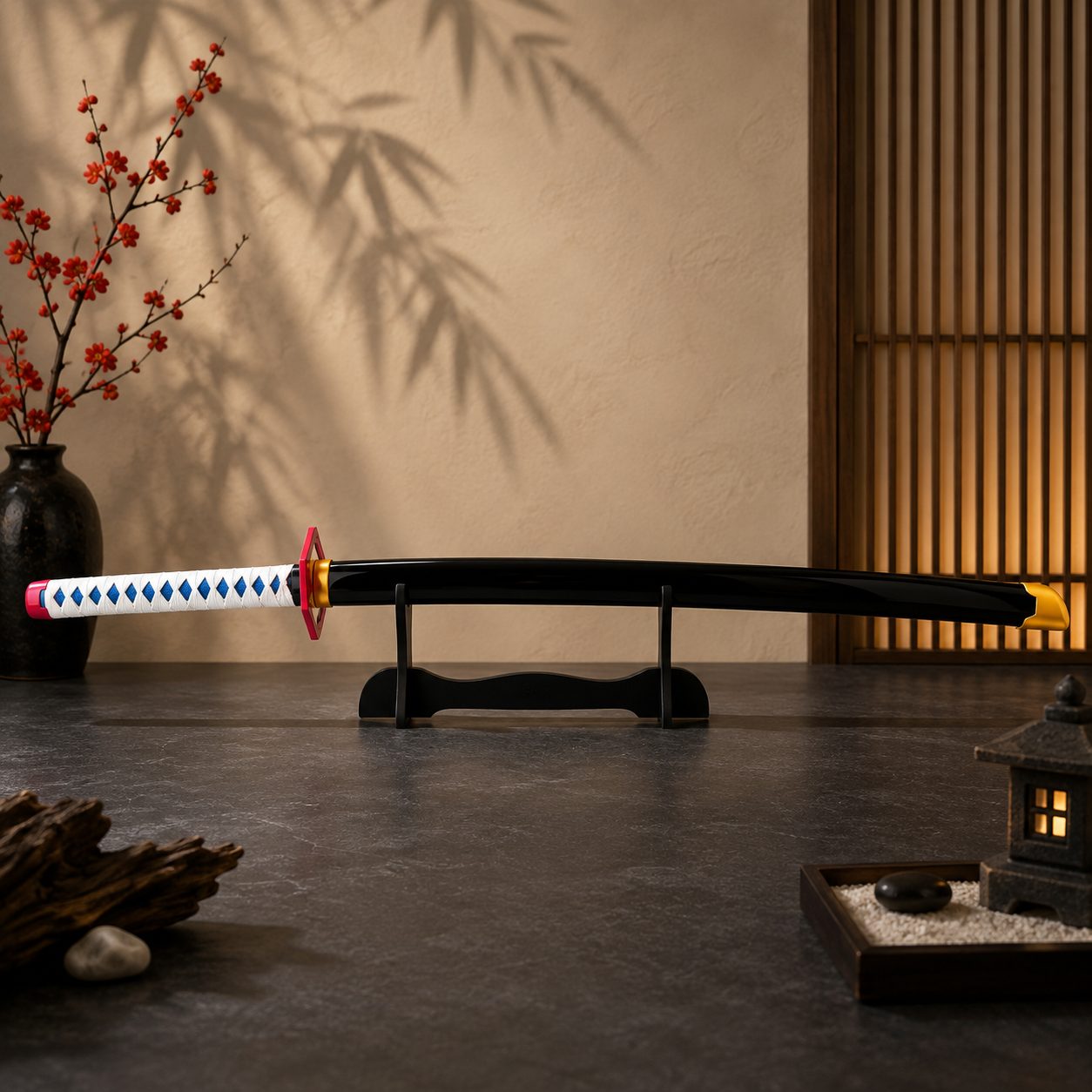Giyu Tomioka Wooden Katana